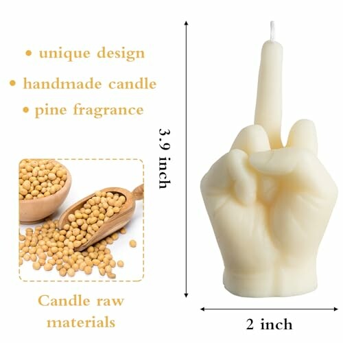 Middle Finger Scented Candle